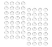 Générique Support de Colle pour Extension de Cils en Plastique 120 Pièces, Contrôle Précis Colle et Prévention Gaspillage, pour Salons de Beauté et Usage Professionnel