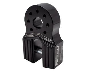 Générique Support de Crochet de treuil - Lien de Manille en Aluminium, connecteur protégé en Caoutchouc | Matériau Robuste et, Accessoire de récupération à Haute résistance pour Camion Tout-terr