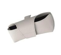 Générique Support de de Soleil pour visière de Voiture en Cuir PU, Organisateur d'étui à Clip pour pour Hommes et Femmes conducteurs, Accessoire de Voiture antidérapant Peu encombrant pour Un