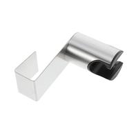 Générique Support de Douchette en Acier Inoxydable Argenté Surface Lisse et Démontable, Support Mural Simple pour Douchette Wc et Bidet Salle de Bain