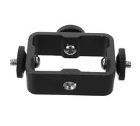 Générique Support de Fixation pour Éclairage LED en Alliage D'aluminium Noir avec Triple Griffe Froide et Montage 1/4 pour Accessoires Vidéo Professionnels