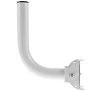 Générique Support de Fixation Réglable pour Antenne Extérieure en Fer Support Mural Surélevé pour Mât d'Antenne Compatible Point à Point Installation Extérieure 1 Pièce
