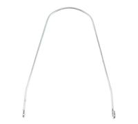 Générique Support de Garde-Boue en Alliage pour Vélo Électrique 16 Pouces | Installation Facile, Ajustement, pour Vélo et Scooter, Finition Argentée Minimaliste
