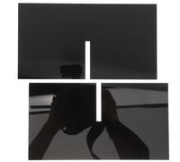 Générique Support de Lecture Polyvalent en Acrylique Noir pour Bureau et Maison, Porte-livres Pratique pour Famille et Amis Amateurs de Lecture, Libérez Vos Mains Facilement