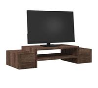Générique Support de Moniteur et Rangement chêne Marron Bois d'ingénierie,Appareils électroniques,Accessoires électroniques,Accessoires pour Ordinateurs,Supports pour Ordinateurs,Brun,6.15 KG,854685
