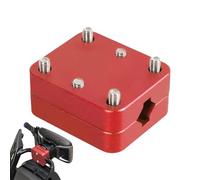 Générique Support De Montage GPS pour Moto - Support De Navigation en D'aluminium 12-16 Mm | Suport GPS De Guidon Antirouille avec Installation Facile, Accessoire Universel De Modification De Moto