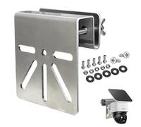 Générique Support de Montage pour Caméra de Sécurité | Support en Acier Inoxydable,Bracket pour Caméra de Sécurité,pour Gouttière Mur Toit Extérieur Maison Panneau Solaire