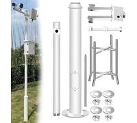 Générique Support de Montage pour caméra de Surveillance sur Poteau pour systèmes de sécurité extérieurs (Taille : 4,5 m / 14,8 pi)