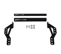 Générique Support De Navigation Moto pour Suzuki DL650 Vstrom 650 XT 650XT V-Strom DL 650 2017-2022, Extension De Barre Transversale Support Navigation Bâti Téléphone(Noir 2,12+22mm)