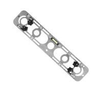 Générique Support de nivellement de conduite d'eau professionnel - Outil de robinet chaud et froid, gadget de fixation en acier inoxydable 35 x 7 cm, dispositif de réparation, utilitaire d'atelier de