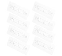 Générique Support de Parc Bébé 8 Pièces en PE avec Base Antidérapante, Utilisation Polyvalente pour Enfants et Chiens, Fixation Adhésive Playpen 11,8X4,9X2 CM