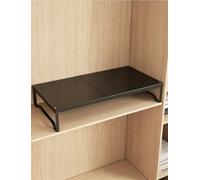 Générique Support de Placard Organisateur,Support de Rangement d'armoire réglable,Organisateur d'armoire à Chaussures de Garde-Robe,22 cm de Hauteur(W35cm/14in,L50-85cm/20-33in)