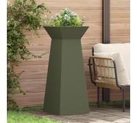 Générique Support de Plante Vert Olive Métal 40 x 40 x 101 cm,Pots & Cache-Pots,17.95KG-873859