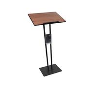 Générique Support De Podium avec Boîte De Rangement, Présentoir De Menu, Bureau D'information De Centre Commercial, for Les Mariages À La Maison Et À L'hôtel(Color 2)