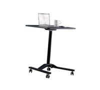 Générique Support De Podium avec roulettes, Support Portable for La Parole, avec Pédales Réglables for Salle De e Mariage (Comprend Uniquement Les Supports)(Black)