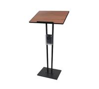 Générique Support De Podium for Pupitre sur Pied, Support De Livre for Ordinateur Portable, avec Large Surface De Lecture Et Compartiment De Rangement Ouvert,Charge De 150 Kg(Color1)