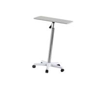 Générique Support De Podium Portable avec roulettes, Établi Debout Réglable en Hauteur, for Les Mariages Au Bureau, Les Discours en olor 1,Height Adjustable 59-80cm)