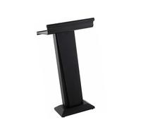 Générique Support De Podium sur Piédestal, Bureau D'information D'hôtel, Tablette De Bureau for Salle De Musique, Mariages, Salle De entre Commercial(Black)