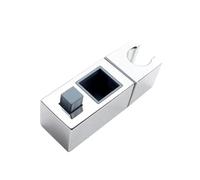 Générique Support de pommeau Douche carré, pulvérisateur Rotatif Remplacement, Base Fixe, Support Rail réglable, Accessoires Salle Bain