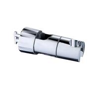Générique Support de pommeau Douche Rond avec Crochets, pulvérisateur réglable, Base Fixe, Support Rail Remplacement Rotatif