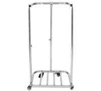 Générique Support de poubelle : support de à déchets de jardin en métal pour extérieur, cadre en métal, supports de feuilles de pelouse pour feuilles, déchets de jardin, camping, fête sur la
