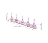 Générique Support de pour Ongles Factices Outil de Formation pour Art Ongles Parfait pour Débutants et Accélère Apprentissage et Améliore Compétences Manucure