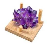 Générique Support De Présentation De Roches,Plateau Décoratif Stable Et Multifonctionnel,Présentoir À Cristaux Pour Décoration D'Intérieur | Pour Maison Bureau Boutique Musée Et Montre De Poche