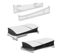 Générique Support de présentation horizontale console pour Ps5 slim Support d'affichage horizontal console pour Ps5 slim, Host Support transparent pour Ps5 slim Digital/Disc Version Accessoires