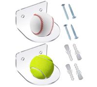 Générique Support de Présentation pour Balles de Golf - Présentoir Mural pour Balles de Golf | Lot de 2 Supports de Sport pour à Poser Bureau Chambre Salon