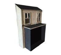 Générique Support de présentation pour disques | Forme Maison Moderne Décoratif,Tiroir Bureau Organisateur pour Albums - Pour Chambre Home Cinéma Appartement Amateurs De Musique Collectionneurs