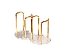 Générique Support de rangement for gobelets jetables bâton long porte-mugs | Support gobelets jetables, bâton long, présentoir mugs, tasses thé eau, organisateur maison(Gold-Double Cup)