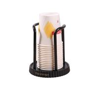 Générique Support de rangement for gobelets jetables bâton long porte-mugs | Support gobelets jetables, bâton long, présentoir mugs, tasses thé eau, organisateur maison(Black)