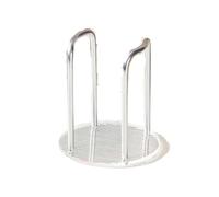 Générique Support de rangement for gobelets jetables bâton long porte-mugs | Support gobelets jetables, bâton long, présentoir mugs, tasses thé eau, organisateur maison(Silver-Single Cup)