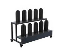 Générique Support De Rangement for Rouleaux De Tissu, Support De Rangement Commercial for Bobines, for Rouleaux De Cuir/Rideaux/Papier Peint/Vinyle(75x48x53cm)