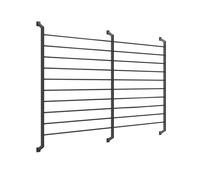 Générique Support De Rangement for Rouleaux De Tissu, Support Textile avec Tige De Suspension Réglable,Mural for Rouleaux De Vinyle, Peut Contenir 8/10/16/20 Rouleaux(Can Hang 16 Rolls)