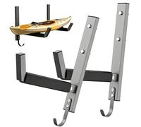 Générique Support De Rangement Kayak - 2 Pièces Support Surf Garage Capacité 90 Kg, Kayak Mural Indoow - pour Canoë Paddleboard Snowboard Intérieur Extérieur Maison