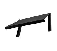 Générique Support de Rangement Multifonction pour Écran de Télévision, Étagère Noire Réglable sans Perçage, Capacité 1 Pièce, Compatible Meuble TV, Bureau et Maison