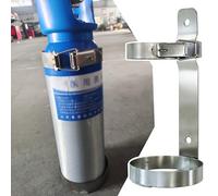 Générique Support de Rangement pour Bouteille d'oxygène médicale en métal, Support pour Petite Bouteille de gaz 2 2,8 4 10 L, Support Universel pour Bouteille de CO2/fixation pour extincteur