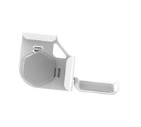 Générique Support de Rangement pour Casque Audio avec Surface Antidérapante et Construction Robuste En Polypropylène, Idéal pour La Maison, Le Bureau Ou La Sall, Blanc