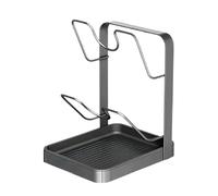 Générique Support De Rangement Pour Couvercles De Casseroles De Cuisine, Porte Couvercle Cuisine, Support Couvercle Casserole, Repose Couvercles Cuisines Pour Cuillère, Spatule, Assiette