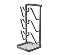 Générique Support De Rangement Pour Couvercles | Support De Rangement Multicouche Pour Ustensiles, Compact Gain Place,Pour Étagère Placard Plan De Travail Maison Planche À Découper Spatule