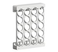 Générique Support De Rangement Pour Dosettes De Café - Support Mural, Organisateur Peu Encombrant | Présentoir De Capacité 32x24.5x4.2cm, Matériau ABS Durable, De Dosettes De Café De Cuisine Compact