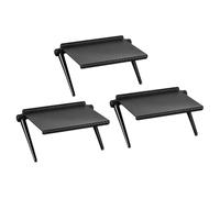 Générique Support de Rangement pour Moniteur TV en Plastique Robuste 16,4 X 11,3 Cm, Lot de 3, Étagère TV sans Perçage pour Routeur, Solution Polyvalente pour Organisation Maison