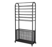 Générique Support de Rangement réglable pour Rouleaux de Tissu, Grande capacité, en Acier Robuste avec roulettes. Idéal pour Les ateliers de Couture, Les pâtisseries et Les fleuristes.