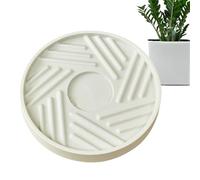 Générique Support de Roulant avec Roues | Chariot de Pot de Fleurs Lourd Rond,Base à roulettes pour,pour Objets Lourds Vases Intérieur Extérieur Maison Porche Jardin