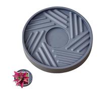 Générique Support de Roulant avec Roues | Plateau Roulant pour Pot de Fleurs Rond - Pot sur roulettes - pour Objets Lourds Vases Extérieur Intérieur Jardin Maison