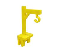 Générique Support de Sachet de Thé, Pince à Thé Forme Grue, Gadget Portable 4x8 cm, Matériau Impression 3D Qualité Alimentaire, Accessoire de Table Mignon, Fixation pour