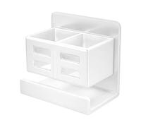 Générique Support de Salle de Bain Flottant - Organisateur Mural, étagère compacte sans perçage pour Articles de Toilette et Essentiels | Parfait pour Toilettes, de Douche, pièces compactes, Le