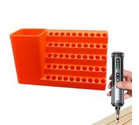 Générique Support de stockage de forets électriques-support d' de tournevis de précision, fixation antidérapante, organisateur d'outils électriques | Atelier, armoire, remise, sous-sol, garage, r