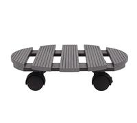Générique Support de sur roulettes - Roulette à Usage intensif et imperméable - Plateau Roulant pour Pot de Fleurs | pour Extérieur Jardin Terrasse Balcon Patio